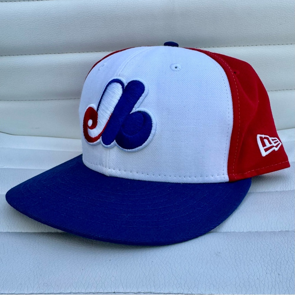 Montreal Expos New Era 1969 Cooperstown Collection 59FIFTY Fitted Hat 7 3/4” - Picture 2 of 14